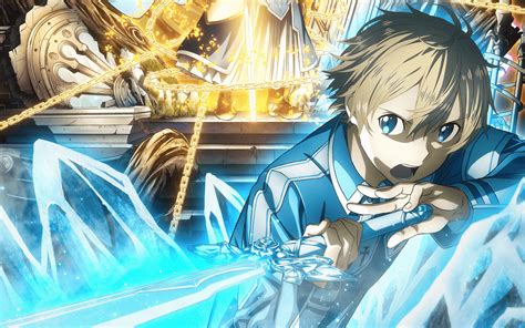 Eugeo wallpapers for 4k, 1080p hd and 720p hd resolutions and are best suited for desktops, android phones, tablets, ps4 wallpapers. Sword Art Online Kirito And Eugeo Wallpaper - Singebloggg