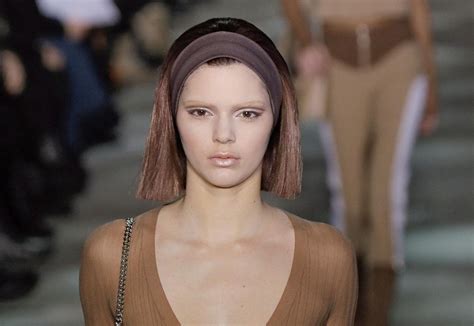 Kendall Jenner Bares Nipples On The Runway Daily Dish