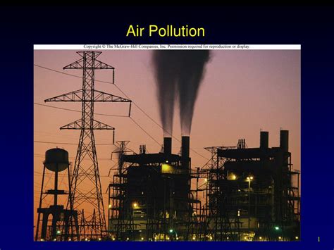 Ppt Air Pollution Powerpoint Presentation Free Download Id142397