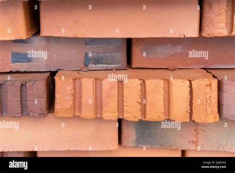 A Stack Of Red Bricks Insulated Building Bricks Red Clay Bricks Are