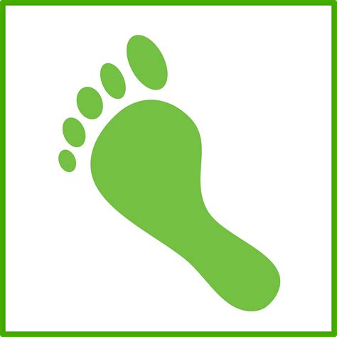 Download Foot Footprint Green Royalty Free Vector Graphic Pixabay