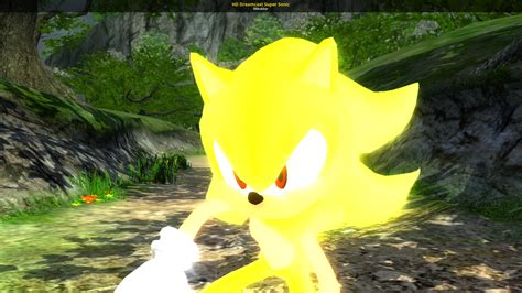 Hd Dreamcast Super Sonic Sonic The Hedgehog 2006 Skin Mods