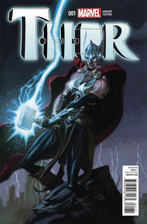Ragnarok, which finally takes the god of thunder into a colourful and hilarious cosmic adventure that would make jack kirby and walter simonson proud, now would be the time to start reading the comic books exploring the tales of the nine realms. First Look At Thor #1 - The Female God Of Thunder