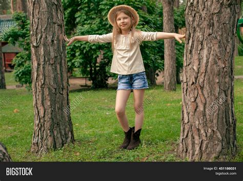 Cheerful Tween Girl Image And Photo Free Trial Bigstock