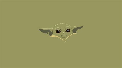 2560x1440 Yoda Baby Minimal Art 1440p Resolution Wallpaper Hd