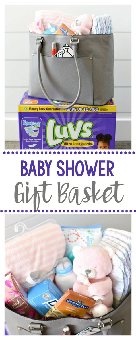 Buying a baby shower gift can be difficult. Perfectly Simple New Mom Gift Basket - Fun-Squared