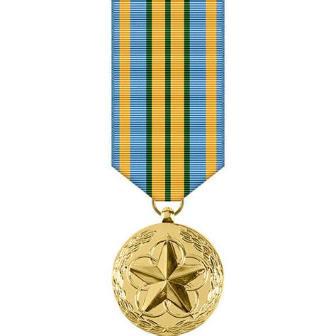 Outstanding Volunteer Service Anodized Miniature Medal Usamm