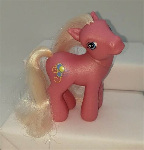 My Little Pony G3 Diva Pose Pink Pinkie Pie 2 White Tinsel Hair Ebay