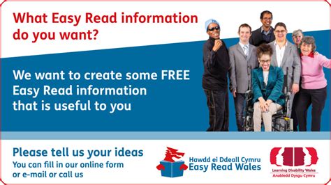 What Easy Read Information Do You Want