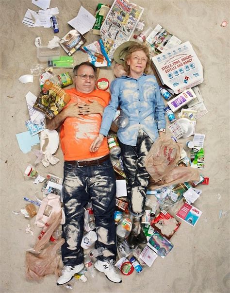 Personifying The Waste Problem Photos Of People Lying In 7 Days Of
