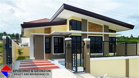 Bungalow House Design With Floor Plan Philippines Viewfloor Co