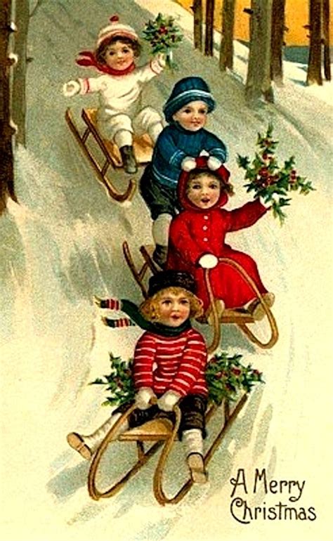 Vintage Christmas Postcard Christmas Card Images Vintage Christmas
