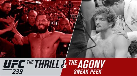 Ufc 239 The Thrill And The Agony Sneak Peek Youtube