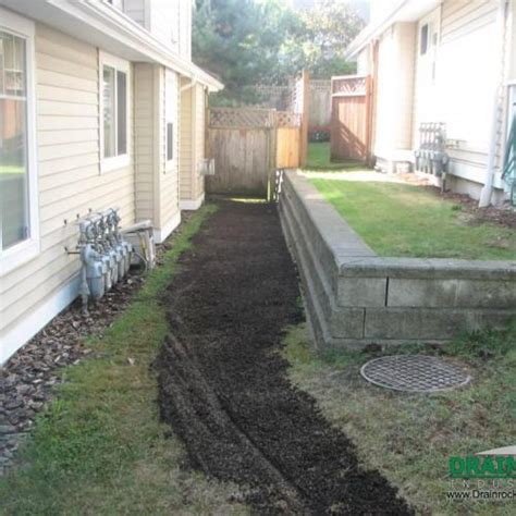 Wet Yard Drainage Langley Surrey Drainage Contractor Yard