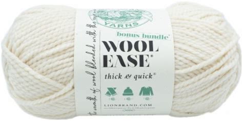 Lion Brand Wool Ease Thick And Quick Bonus Bundle Yarn Fisherman 1 Count