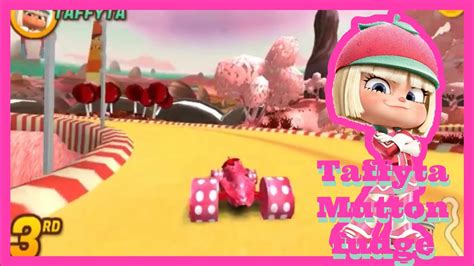 Sugar Rush Speedway Gameplay With Taffyta Muttonfudge Sweet Ride