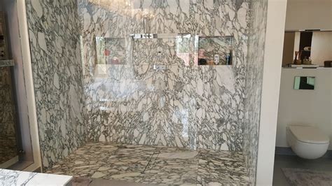 Arabescato Marble Bathroom Featured Work Landford Stone Uk