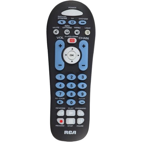 Rca Ant313be 3 Device Big Button Universal Remote With Streaming And Dual