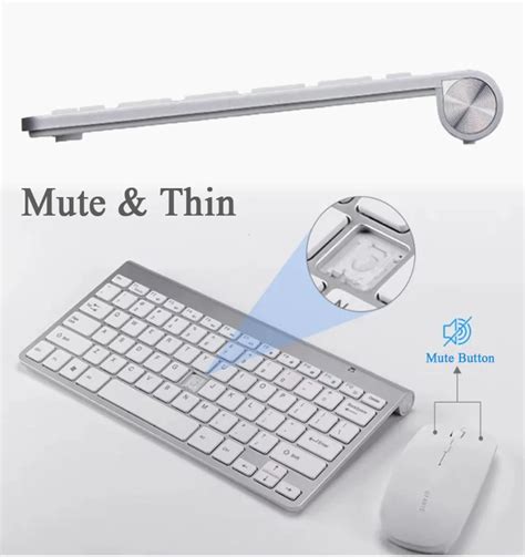 24g Keyboard Mouse Combo Set Multimedia Wireless Keyboard And Mouse For