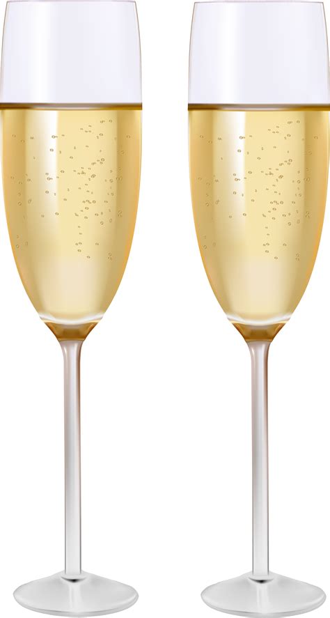 Champagne Glass Clipart Transparent Background Finaaseda