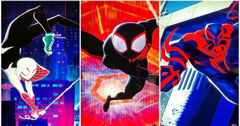 New Character Posters For Spider Man Across The Spider Verse Unveiled At CinemaCon Flipboard