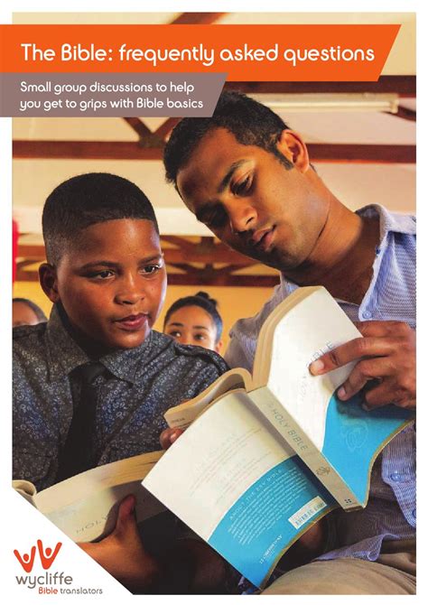 The Bible Frequently Asked Questions By Wycliffe Bible Translators Issuu