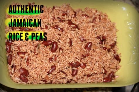 Jamaican Rice And Peas The Jamaican Mother