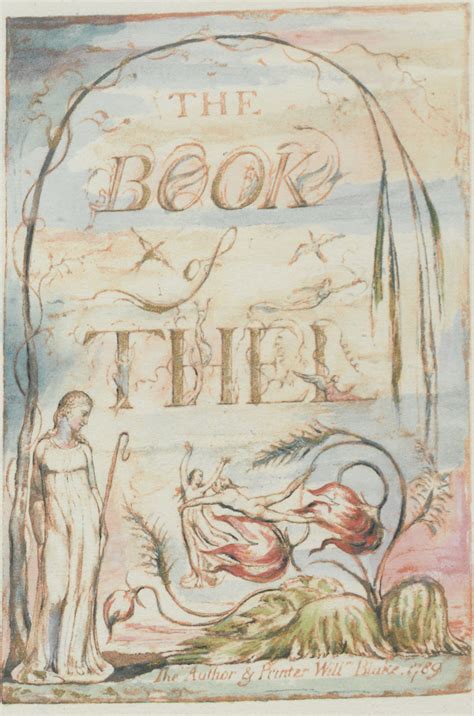 Digital Collections · Title Page The Book Of Thel 1965 · Digital