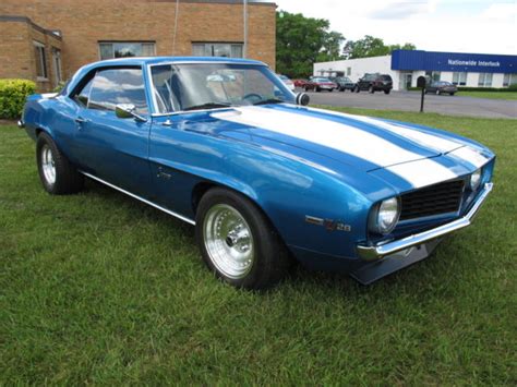1969 Camaro Z28 X77 Lemans Blue 4 Speed Show And Drive