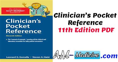 Clinicians Pocket Reference 11th Edition Pdf Am Medicine Free Medical Reference Medical