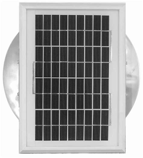 asf 8 c12 8 inch aura solar attic fan 8 diameter 12 collar