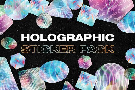 Holographic Stickers Graphics Youworkforthem