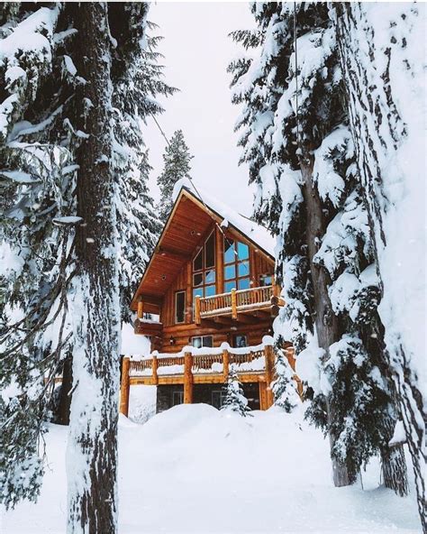 Beautiful Sno 😍😍 Snow Cabin Winter Cabin Cabin