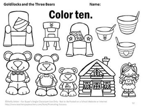 Goldilocks and the three bears sizing activity print the activity sheet in color or black & white. Goldilocks and the Three Bears Kindergarten Coloring Pages ...