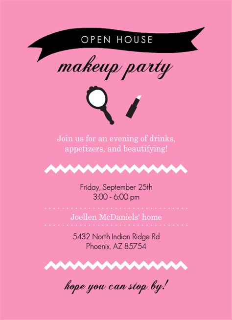 mary kay party invitations joy studio design gallery