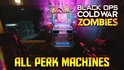 Die Maschine All Perk Machine Locations Walkthrough Black Ops Cold