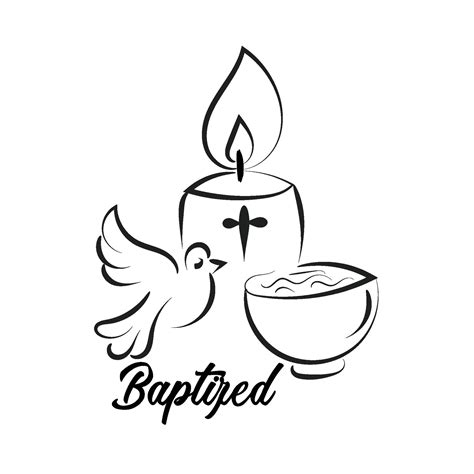 Catholic Baptism Baptism Symbol Sacraments Of Catholic Church