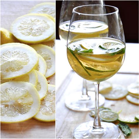 Mint Citrus White Wine Sangria Minimalist Baker Recipes