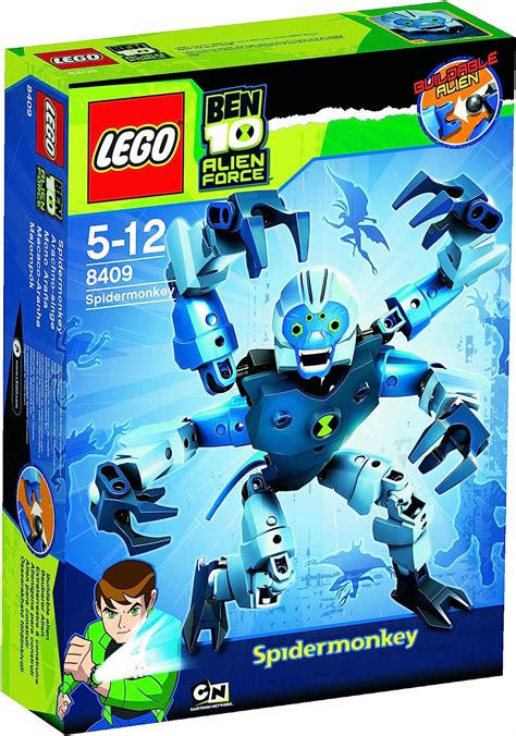 Lego Ben 10 Alien Force 8409 Spidermonkey Amazonde Spielzeug