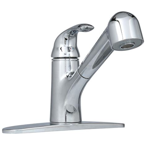 After studying various types of faucets with sprays in the market we have enlisted the best features to look for; EZ-FLO Non-Metallic Single-Handle Pull-Out Sprayer Kitchen ...