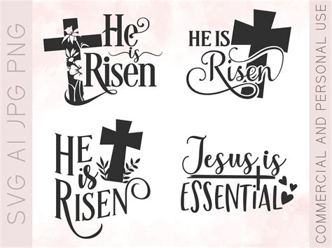 Easter Svg Religious Svg Christian Svg Jesus Svg Easter Etsy