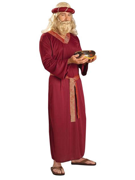 Burgundy Wiseman Adult Costume