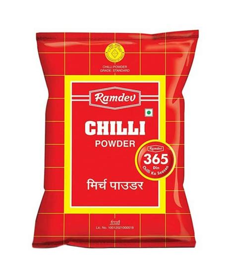 Ramdev Red Chilli Powder Indian Laal Mirchi Powder 1kg Pack Of 1