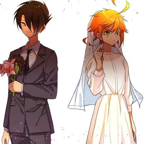 Pin De Ева En The Promised Neverland Imagenes De Manga Anime Parejas Románticas De Anime