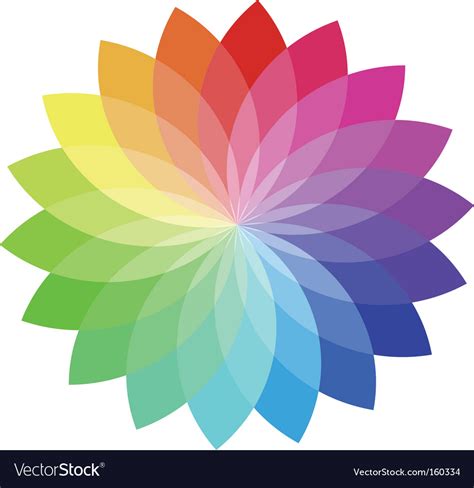 Color Wheel Royalty Free Vector Image Vectorstock