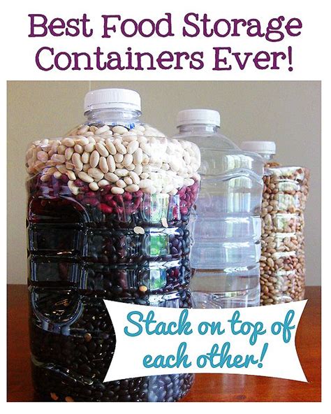 During natural disasters such as hurricanes, floods, or a container of salt: DIY long term food storage...these are cheap and easy to ...
