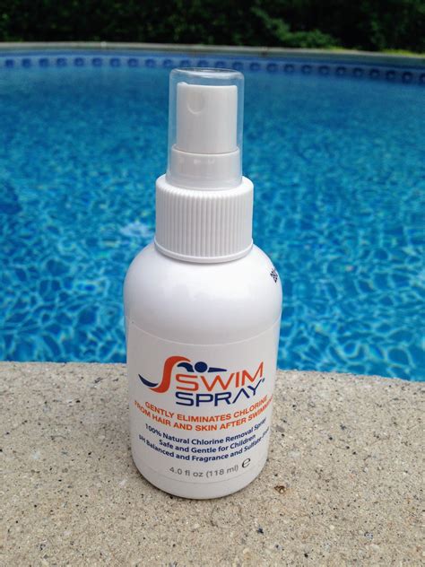 Chlorine Removal Shampoo Protecting Swimmers Hair From Chlorine