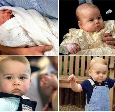 Britische Royals Baby George Ein Kleiner Prinz Wird Groß Bilder