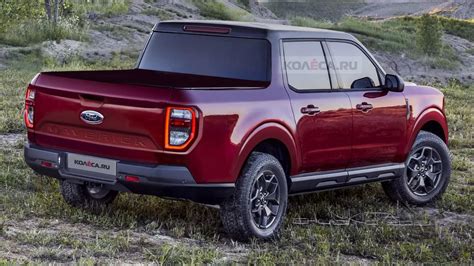 2022 Ford Maverick Compact Pickup Truck Masterfully Rendered Based On