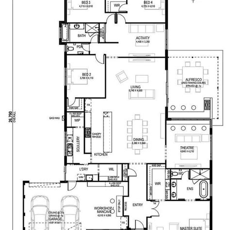 Floor Plan Friday Separate Living Zones Dream Home Ho